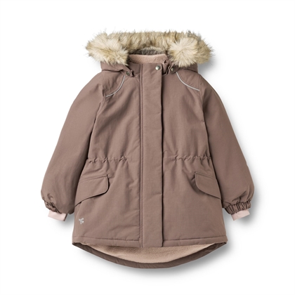 Wheat Vinterjakke Mathilde - Plum Truffle